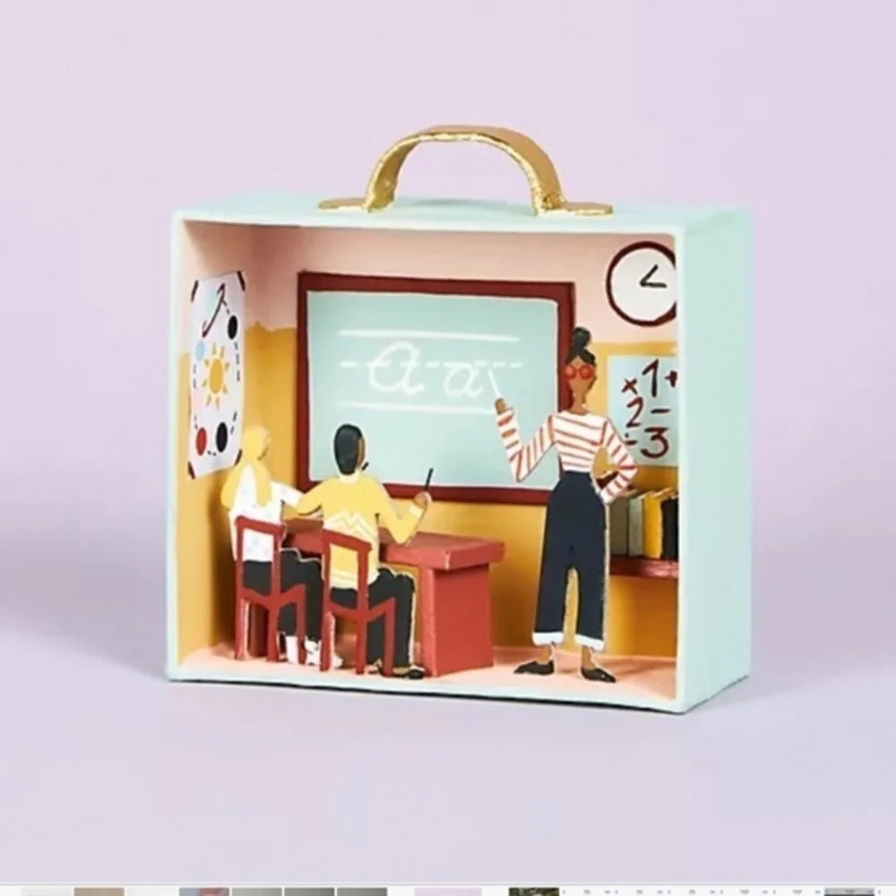Anthropologie Teacher Christmas Ornament
